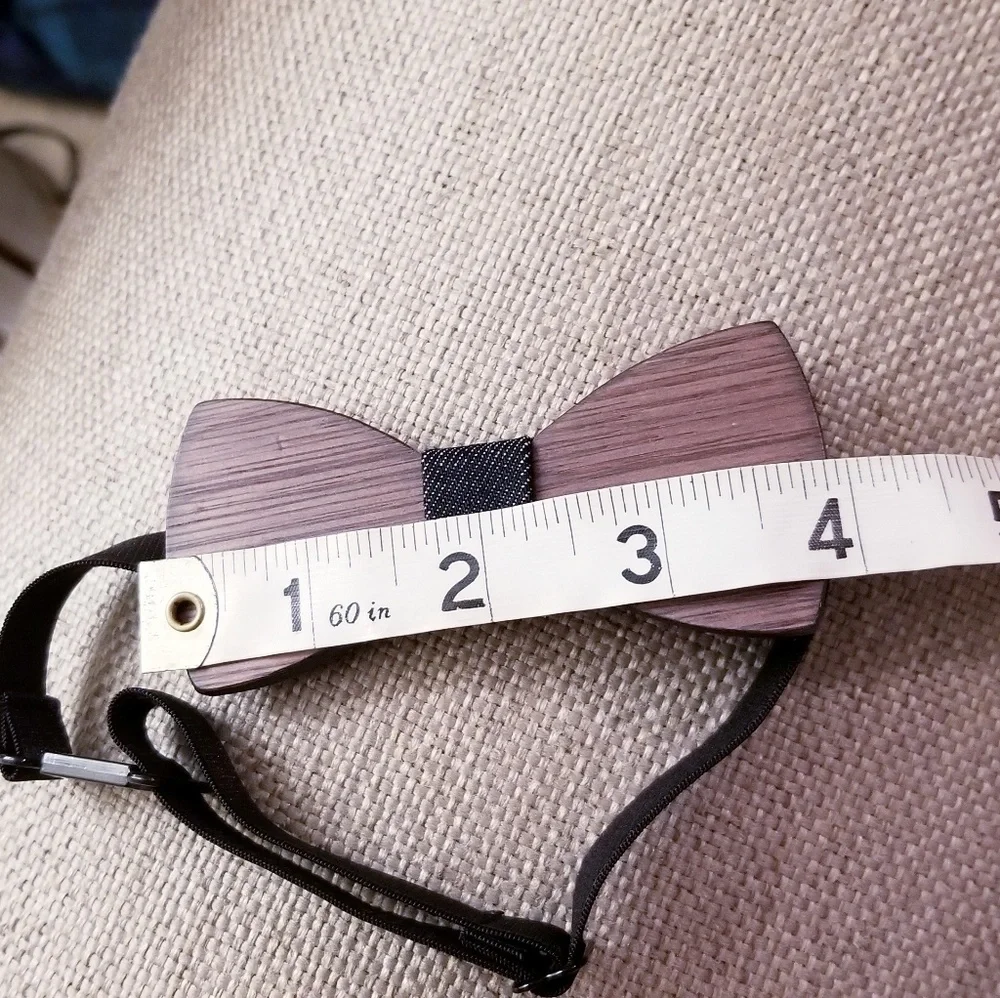 Wood Bow Tie High Quality Lightweight